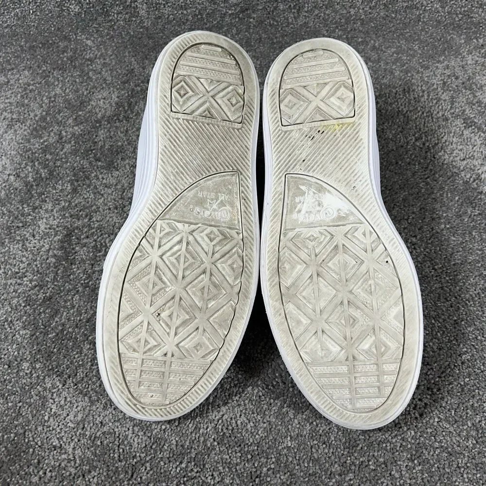 Converse CTAS Move OX A00841C Women's Size 9 Tonal Floral Platform Shoes Used - Picture 9 of 13